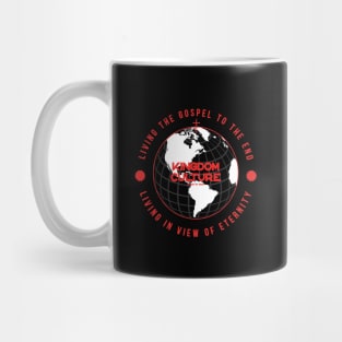 LIVING THE GOSPEL TO THE END, LIVING IN VIEW OF ETERNITY - CROSS WORLD Mug